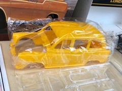 OPEN BOX IMAI 1:24 Model Kit Basic Car Series #9 LONDON TAXI AUSTIN FX-4 RARE!