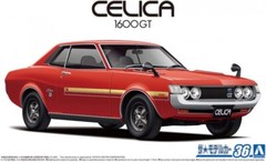 Aoshima 1/24 Scale The Model Car(36)Kit Toyota TA22 Celica 1600GT Coupe ’72