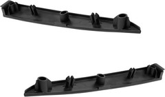 Front Headlight Headlamp Trim Black Driver Passenger Pair Fit for 2013 2014 2015