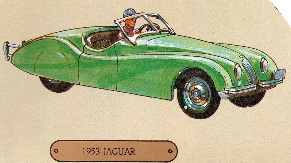 1953 Jaguar XK-120 – Minicraft Highway Pioneers – 1/32nd Scale – Unbuilt Kit