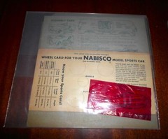 Vintage NABISCO model sports car KITS – Jaguar XK-120M and Buick Skylark – nice