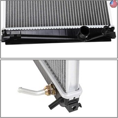 DNA Motoring OEM-RA-2891 Factory Style Aluminum Core Radiator Compatible with
