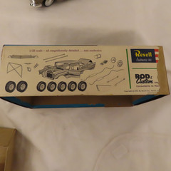 Vintage Revell 57 Chevy Bel-Air 1/25 Scale Model Kit H-1284 Built