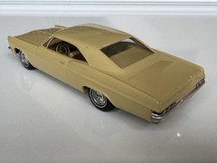 1966 Chevrolet Impala SS396 General Motors Dealership Promotional Model Car TAN