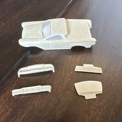 Chevy El Camino Resin HO Slot Car Body