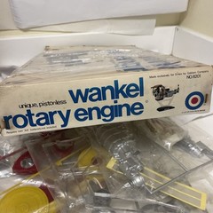 Entex Wankel Mazda Rotary Engine is 1:5 Scale Model No.8201 Parts Sealed!