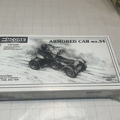 Vintage 1990’s, Encore No. 3501, Polish Armored Car WZ.34 SEALED