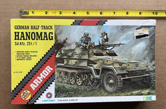 Esci AHM German Half Track Hanomag Sd.Kfz. 251/1 Kit #K554 1/72 New in Box