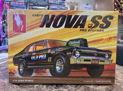 AMT 1972 Chevy Nova SS Pro Stocker 1/25 Scale Model Kit #AMT1142M/12 SEALED
