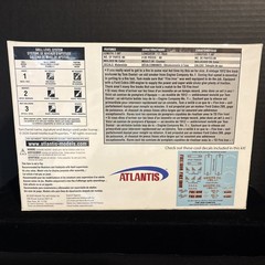 ATLANTIS M7530 TOM DANIEL-FIRE IRON FIRE TRUCK MODEL KIT-NIB-1:24 SCALE