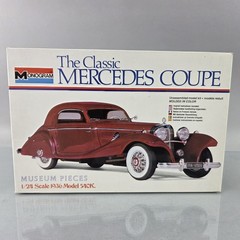 Monogram 1/24 1936 Mercedes-Benz 540K Coupe Museum Pieces Model Kit 2304 OPEN