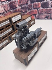 3D Printed CHEVY BLOWN BIG BLOCK with 4L75E-R Trans 1/24th – 1/10th MADE IN USA