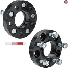 KAX 5×4.5 Wheel Spacers 1 inch, Hub Centric Wheel Spacers with 1/2″ x20 Studs