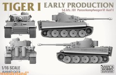 TAKOM AHHQ-003 1/16 Tiger I Early Pz.Kpfw.VI Ausf. E-Sd.Kfz.181 Model Kit