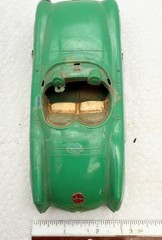 vintage 1953 Chevrolet Corvette Plastic Model Car for Parts / Repair as Shown