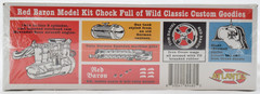 Atlantis Tom Daniel Red Baron Show Rod W/ Trading Card 1:24 Model Kit M6740