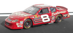 BUILT #8 BUDWEISER 2003 MONTE CARLO D. EARNHARDT JR NASCAR STOCK CAR MODEL 1/24