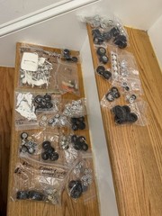 Vintage Lot Of Model Car Kit Tires And Rum Lot