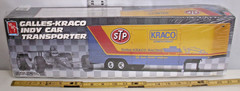 AMT GALLES-KRACO INDY CAR TRANSPORTER TRAILER MODEL KIT 1:25 BOXED 6018 SEALED