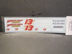 LAST CHANCE!! Salt Flats Hudson Hornet 1/25th Decal from Fremont Racing