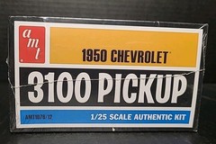 AMT 1/25 1950 Chevrolet 3100 Pickup Kit# 1076/12
