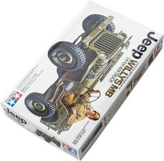 Tamiya 1/35 US Army Willys MB Jeep WWII Military Miniature Model Kit 35219