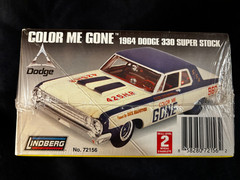 Lindberg Color Me Gone 1964 Dodge 330 Super Sport Kit # 72156 Factory Sealed MIB