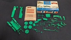 Small Antique Car Model Kits: Renault 1911, Stanley Steamer 1909, 1913 Mercedes