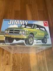 1:25 AMT 1972 GMC Jimmy Blazer Plastic Model Kit *NEW SEALED*
