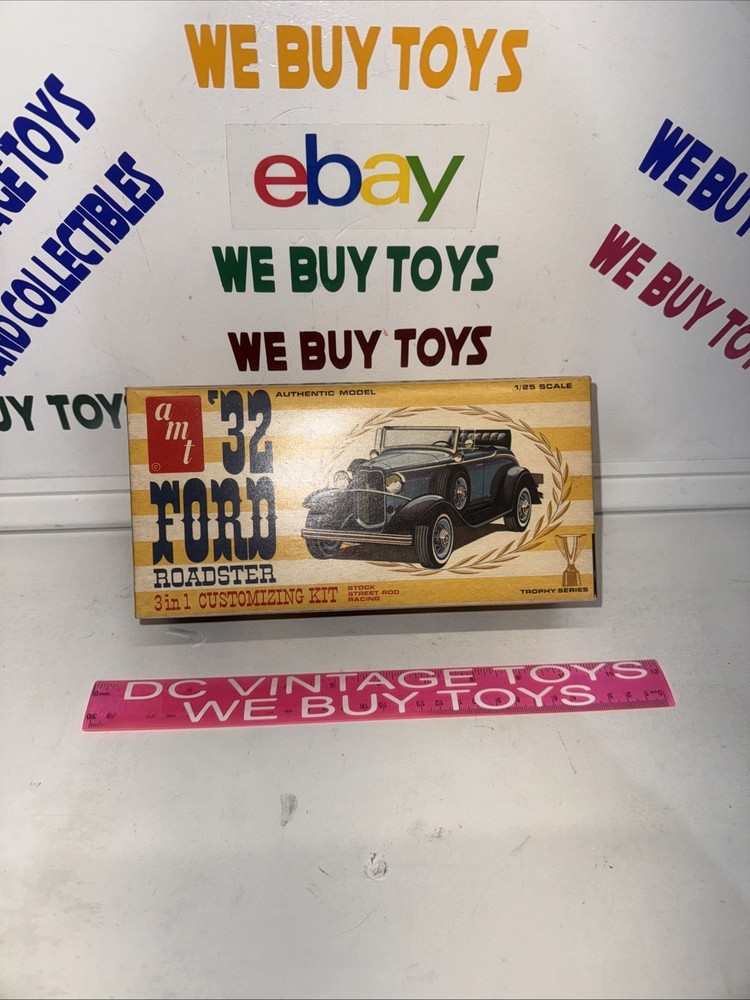 AMT 2632 1932 Ford Roadster Anniversary kit 1/25 McM KIT New Opened Box 🔥