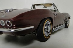 Corvette1963Chevrolet55Chevy57StingRay Race Car Custom Built Metal Model