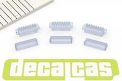 Decalcas 1/24 Scale Detail-Up Blade Fuse Box 8 way & fuses (Type 01) #DCL-PAR117