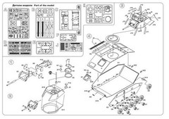 Mikro Mir 48-009 – 1/48 T-80 Soviet Light Tank, WWII, scale model kit