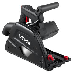 Track Saw, 6-1/2-Inch, Plunge-Cut Circular Saw Kit, Black