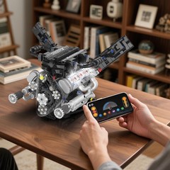 Build Your Own Realistic V8 Engine Model Kit That Runs Engaging STEM Experience