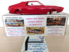 *SUPER RARE! *VINTAGE JO-HAN AMC JAVELIN AMX PRO STOCK RACER KIT **COMPLETE! #2