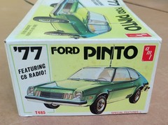AMT ’77 Ford Pinto Open Complete Some Sealed Parts 1976 Issued 1:24 Kit T485