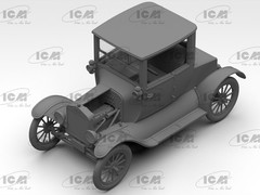 ICM 35830 – Doctors Coupe 1918 Model T, American Car – Model Kit in 1:35 Scale