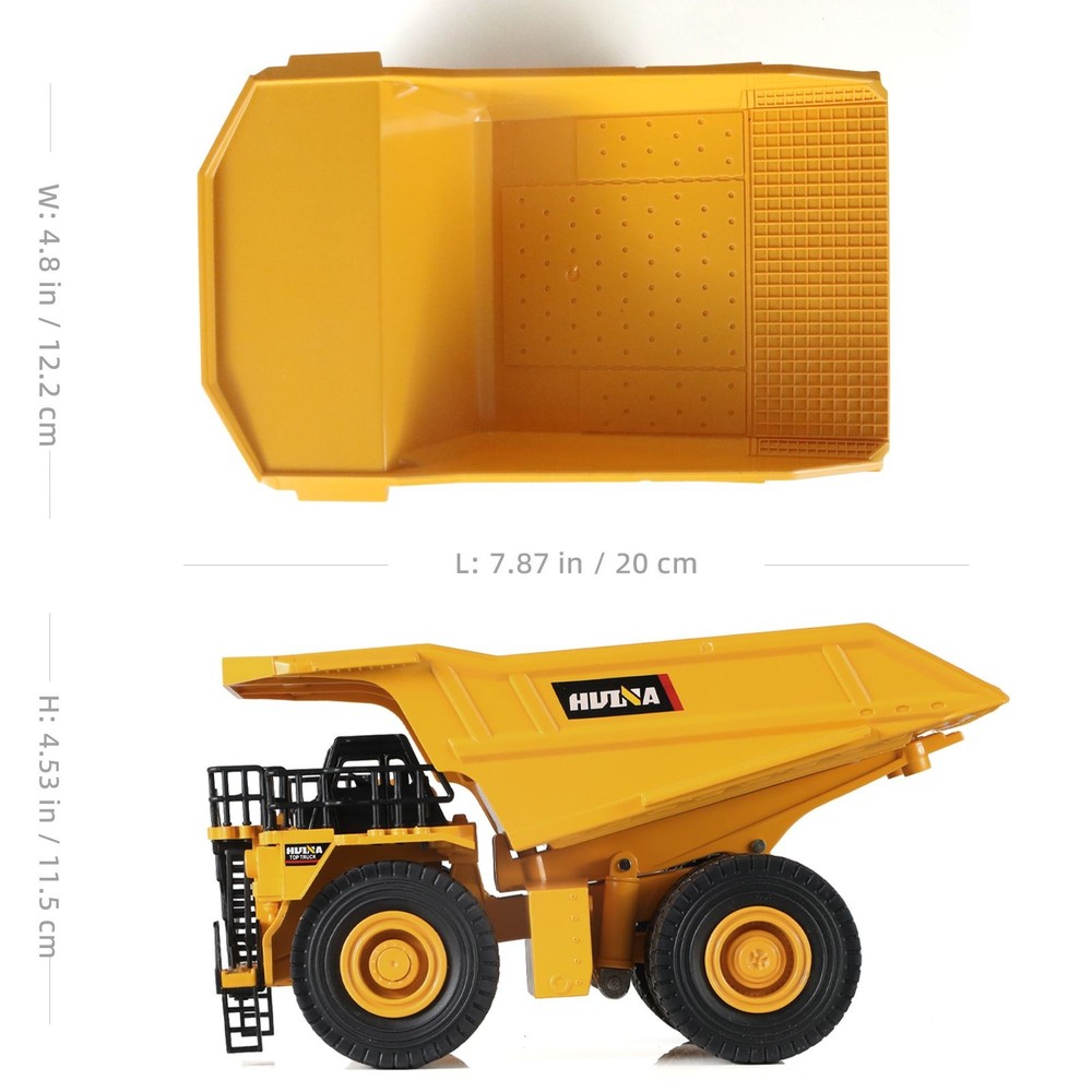 Diecast Masters 1:35 Construction Equipment Large Dump Truck Model Gift for