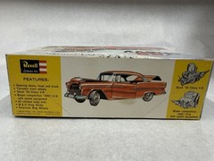 Revell H-1276 #2 1955 Chevy Hardtop vintage Model KIT 1/25 Gently Started