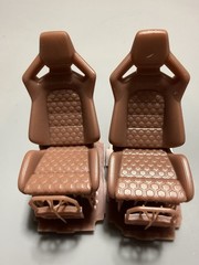 1/24 Car Seats 3d Printed Pair
