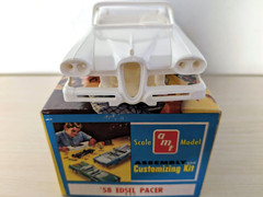 *ULTRA RARE! *ORIGINAL VINTAGE AMT “1958 EDSEL PACER” KIT *COMPLETE *SUPER C@@L!