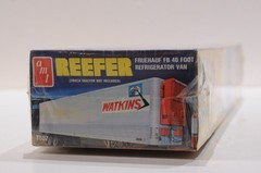 AMT REEFER FRUEHAUF FB 40 FOOT WATKINS SCALE 1:25 MODEL KIT NEW T507