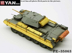1/35 British Crusader Mk.II Tank Photo-etched Detail-up Kit for Border BT-015