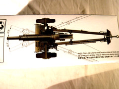 1/35 AFV Club US Army M2A1 105mm Howitzer & Carriage M2A2 Metal Barrel # 35182