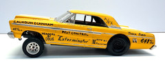 AMT 1:25 1965 Ford Fairlane Drag Car Gasser John Klaver Collection Built Model