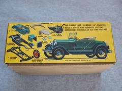 AMT 1929 1/25 FORD MODEL A ROADSTER MODEL KIT *PARTS ONLY*