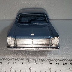 Vintage 1965 FORD GALAXIE 500 XL 2 door hardtop 1/25 dealer promo car blue ’65