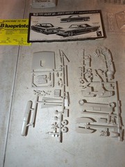 A9A AMT 63 FORD 500XL SPORTS HARDTOP ADVANCED 3 in 1 CUSTOMIZING MODEL KIT 6003