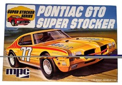 MPC 1970 Pontiac GTO Super Stocker, Stock Car 1:25 939 Plastic Model Kit (B255)